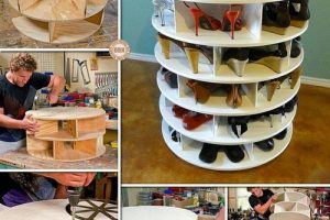 10 งาน DIY ทำที่เก็บรองเท้าเองได้ง่ายจัง