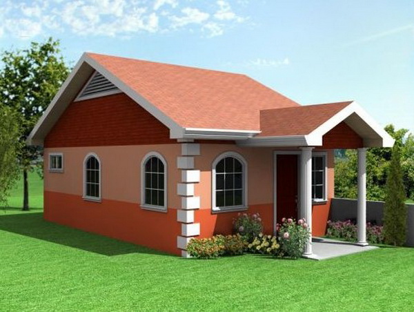 แบบแปลนบ้านสีส้ม-ชมพู ดูหวานขนาดพอเพียง  2021 / 2564 รีวิวคอนโด 