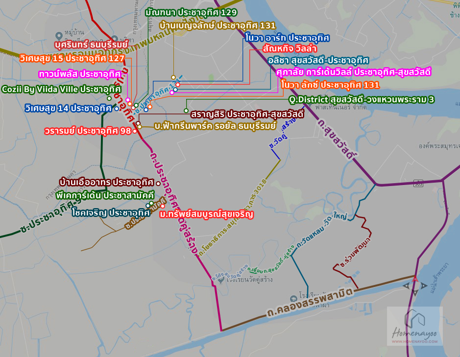 Map รวม ถ.ประชาอุทิศ (01)